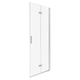 Dusjdør <strong>Cael</strong>  80 cm Krom Blank Sammenleggbar