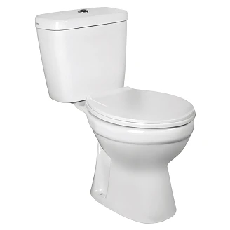 Kompakt Toalett <strong>Mode</strong>  Hvit Blank S-lås