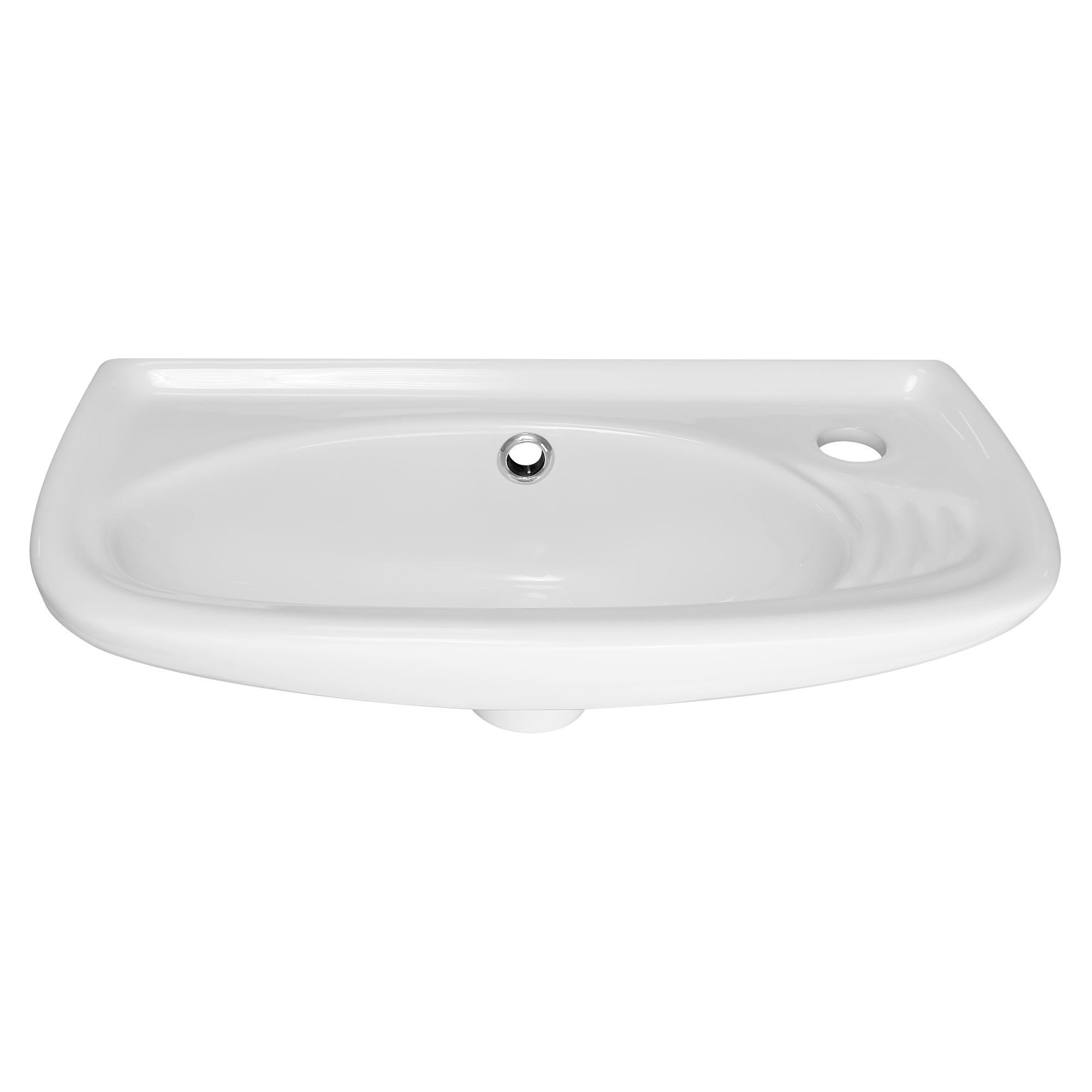 Veggmontert Servant Easy Fit Hvit Blank 50x24 cm