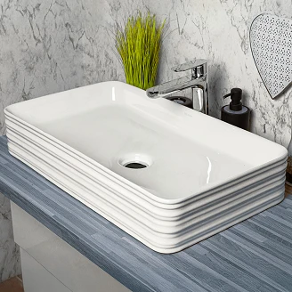 Servant <strong>Delvio</strong>  Hvit Blank 68x38 cm