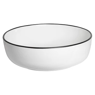 Servant <strong>Lareno</strong>  Hvit-Svart Blank 42 cm