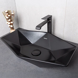 Servant <strong>Avina</strong>  Svart Blank 58x37 cm