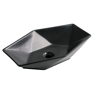 Servant <strong>Avina</strong>  Svart Blank 58x37 cm