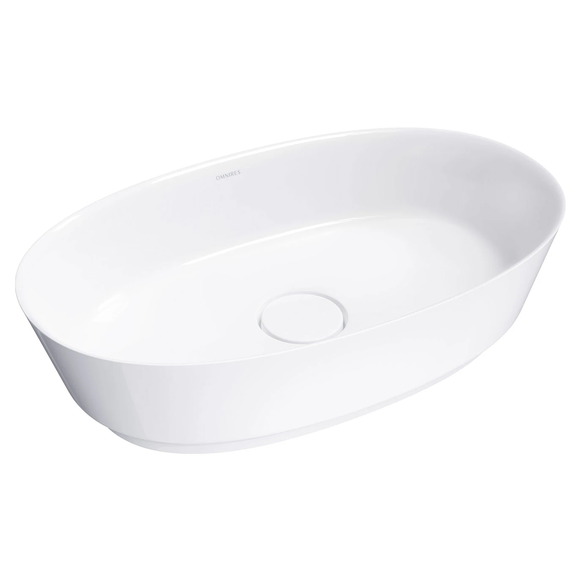 Omnires Servant Neo M+ Hvit Blank 60x36 cm