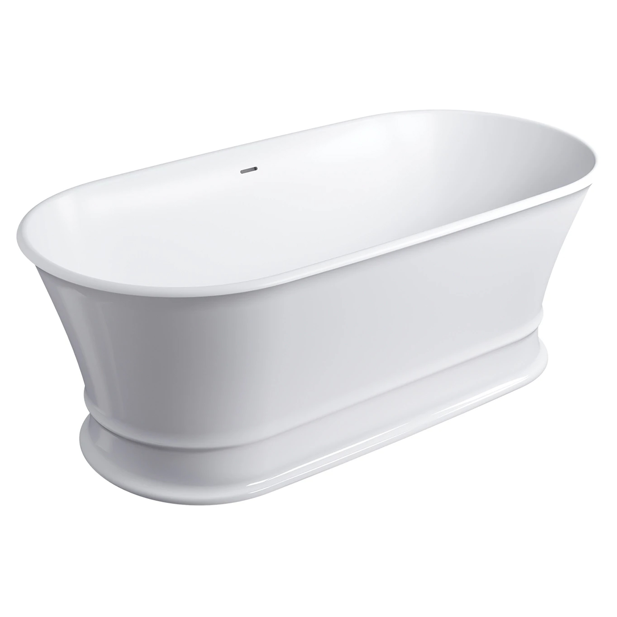 Omnires Badekar Classica M+ Hvit Blank 170x84 cm