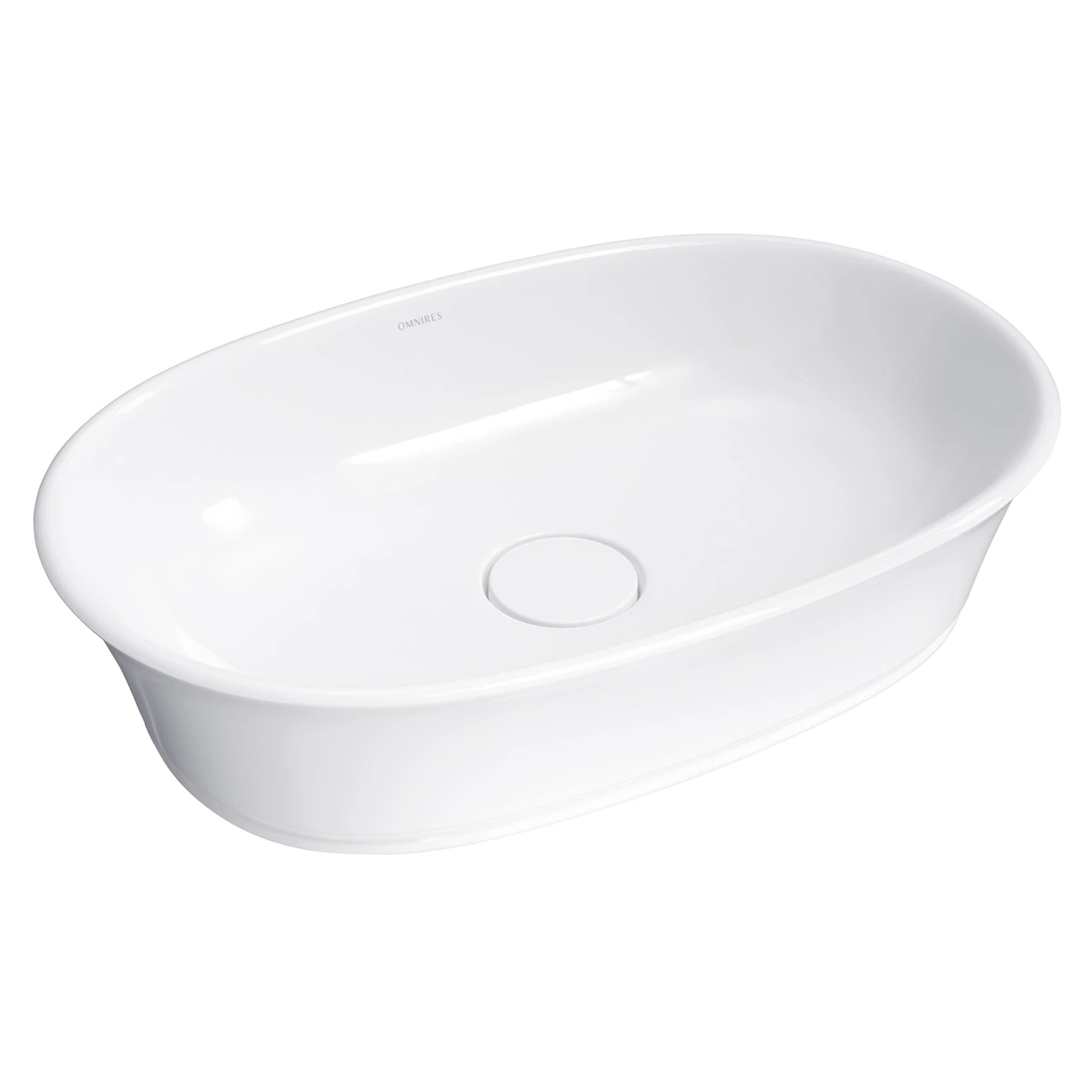 Omnires Servant Classica M+ Hvit Blank 61x40 cm