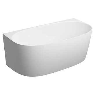 Omnires Badekar <strong>Valencia M+</strong>  Hvit Matt 148x77 cm