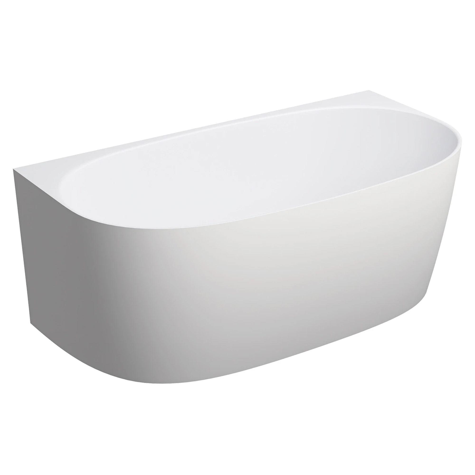 Omnires Badekar Valencia M+ Hvit Matt 148x77 cm