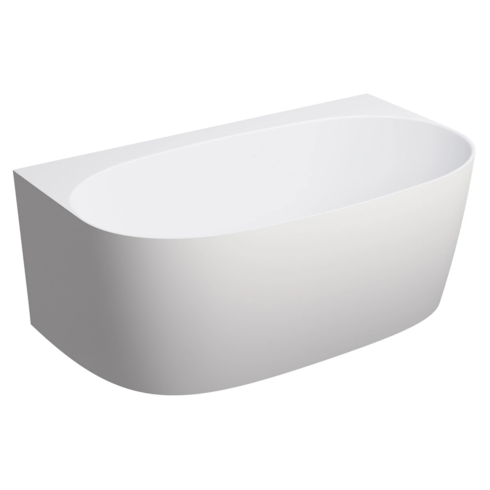 Omnires Badekar Valencia M+ Hvit Matt 148x86 cm