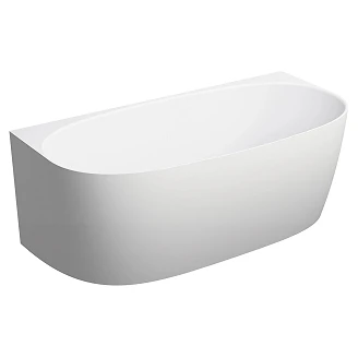 Omnires Badekar <strong>Valencia M+</strong>  Hvit Matt 158x77 cm