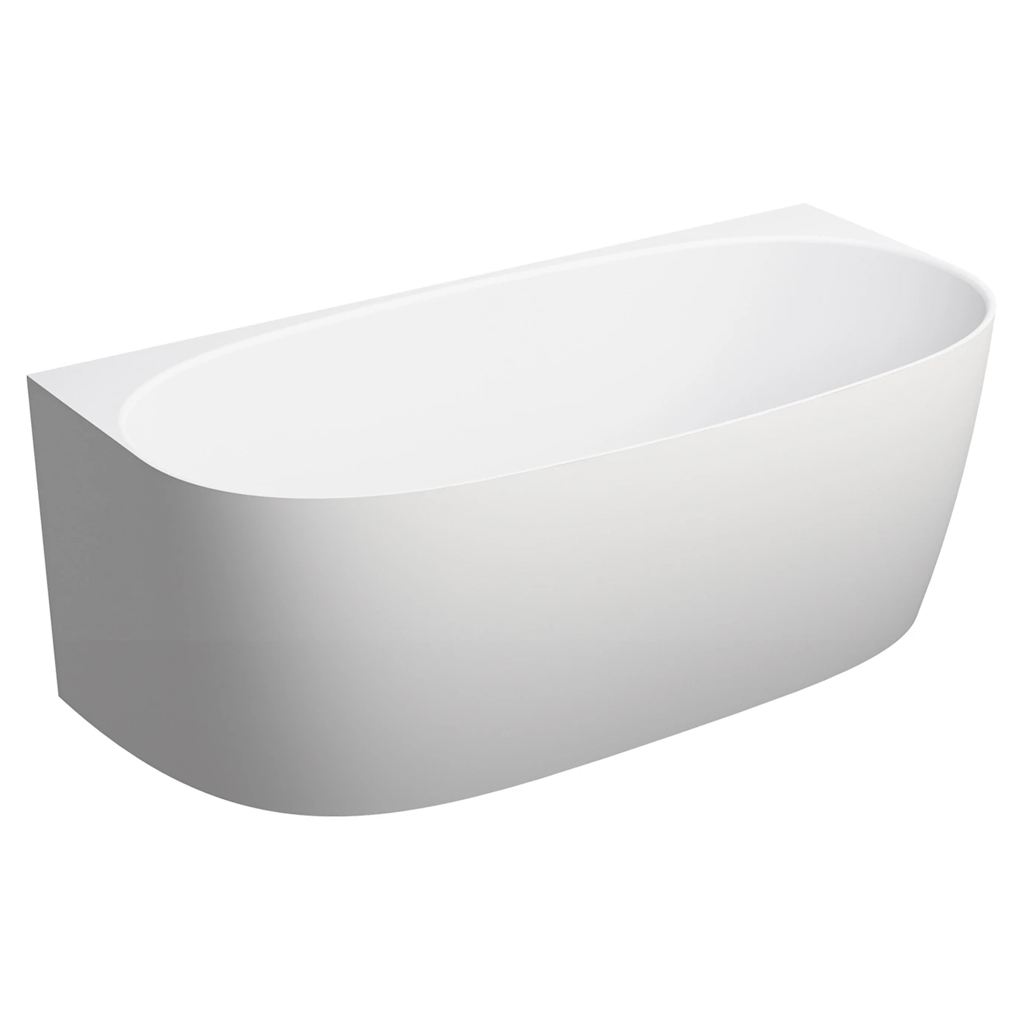 Omnires Badekar Valencia M+ Hvit Matt 158x77 cm