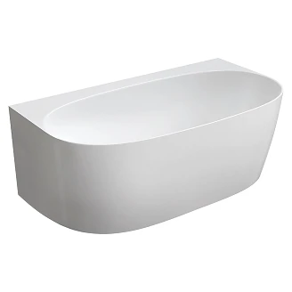 Omnires Badekar <strong>Valencia M+</strong>  Hvit Blank 158x86 cm