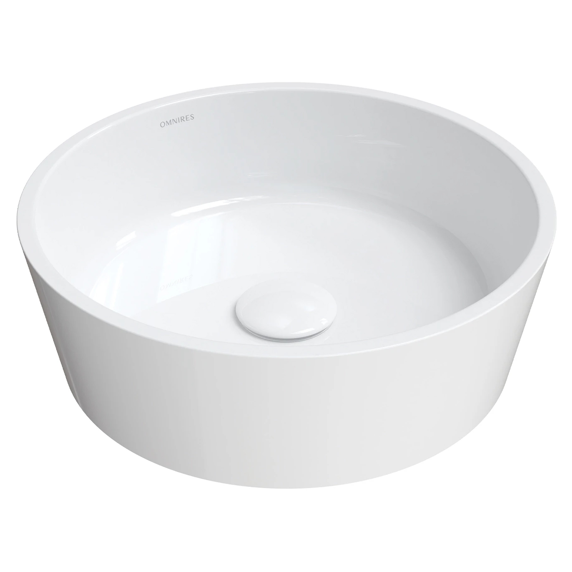 Omnires Servant Bari M+ Hvit Blank 38 cm
