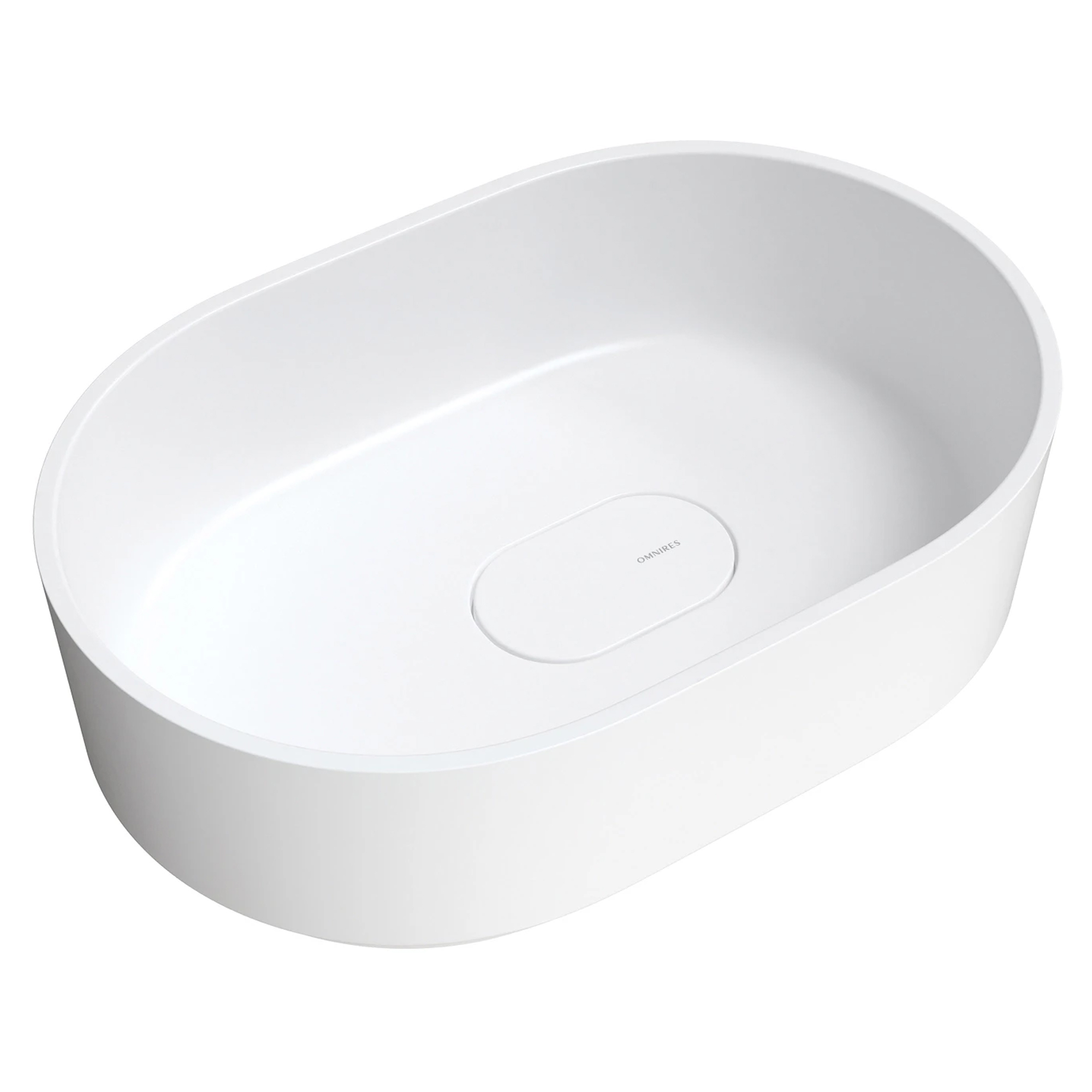 Omnires Servant Cadence M+ Hvit Matt 62x42 cm