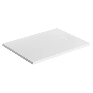 Omnires Sklisikkert komposittdusjkar <strong>Aquarock M+</strong>  80x120 cm Hvit Matt