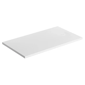 Omnires Sklisikkert komposittdusjkar <strong>Aquarock M+</strong>  80x160 cm Hvit Matt