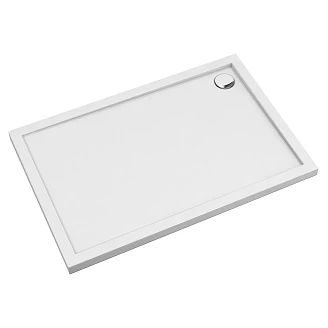 Omnires Dusjkar <strong>Merton</strong>  70x120 cm Hvit Blank
