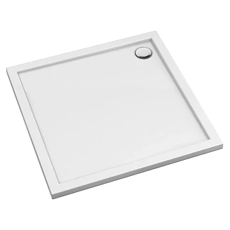 Omnires Dusjkar <strong>Merton</strong>  90x90 cm Hvit Blank