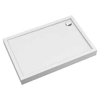 Omnires Dusjkar Camden 90x140 cm Hvit Blank
