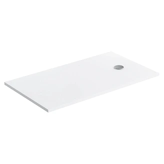 Omnires Sklisikkert komposittdusjkar <strong>Aquapure M+</strong>  80x140 cm Hvit Matt