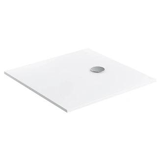 Omnires Sklisikkert komposittdusjkar <strong>Aquapure M+</strong>  80x80 cm Hvit Matt