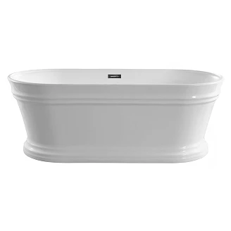 Badekar <strong>Kensington</strong>  Hvit Blank 160x79 cm