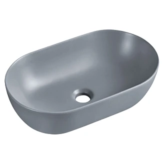 Ovalt Servant <strong>Mila</strong>  Grå Matt 50x30 cm