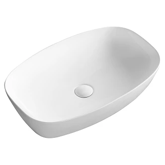 Servant Rektangulær <strong>Evoa</strong>  Hvit Blank 60x38 cm