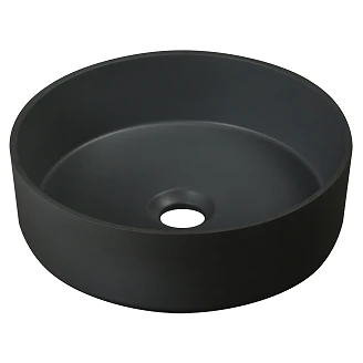 Servant <strong>Orvieto</strong>  Rund Svart Matt 36 cm