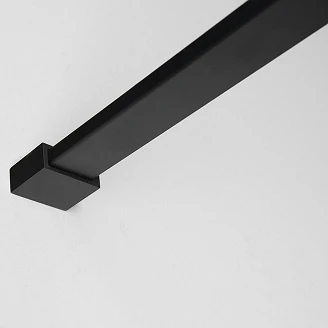 Duschstångsprofil Rivelle 140 cm Svart Matt