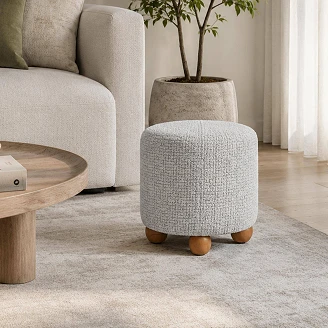 Sittepuff <strong>Vrelo</strong>  Grå, Eik Ø38 cm