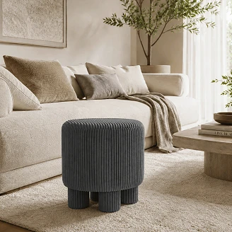 Sittepuff <strong>Pundi</strong>  Grå Ø40 cm