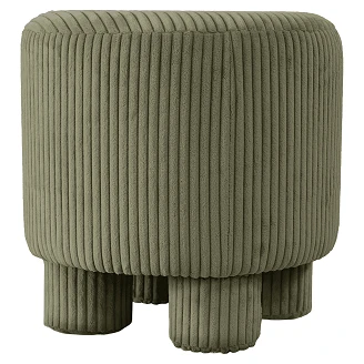 Sittepuff <strong>Pundi</strong>  Olivengrønn Ø40 cm