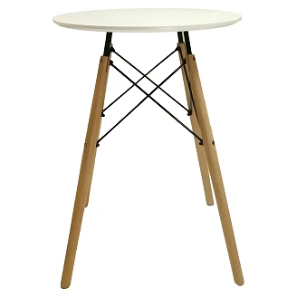 Sofabord <strong>Drelo</strong>  Hvit Ø60x75 cm