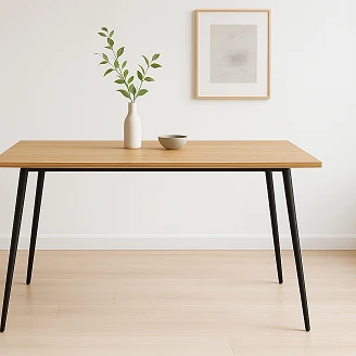 Spisebord <strong>Kronva</strong>  Eik 80x140x75 cm