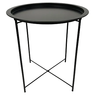 Sofabord <strong>Vilstö</strong>  Svart Ø47 cm