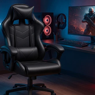 Gamingstol <strong>Skenvo</strong>  Svart
