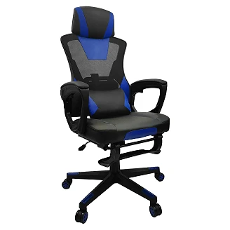 Gamingstol <strong>Genxo</strong>  Svart, Blå