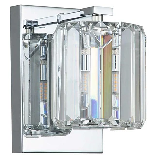 Quoizel Vegglampe <strong>Divine Ny</strong>  Krom