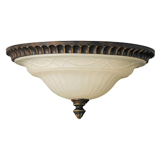 Feiss Taklampe <strong>Drawing Room</strong>  Valnøtt, Elfenben Ø33 cm