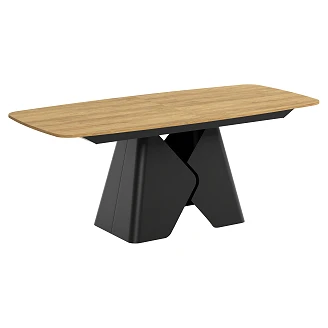 Spisebord Udtrækkeligt <strong>Roven</strong>  Naturlig Hikora-Eg 200/290 cm