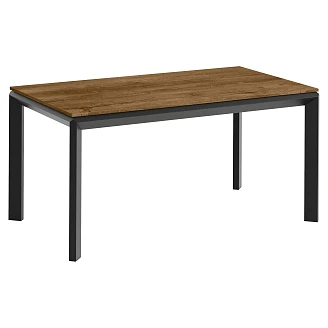 Spisebord Udtrækkeligt <strong>Alnair</strong>  Mørk Lefkas-Eg 160/250 cm