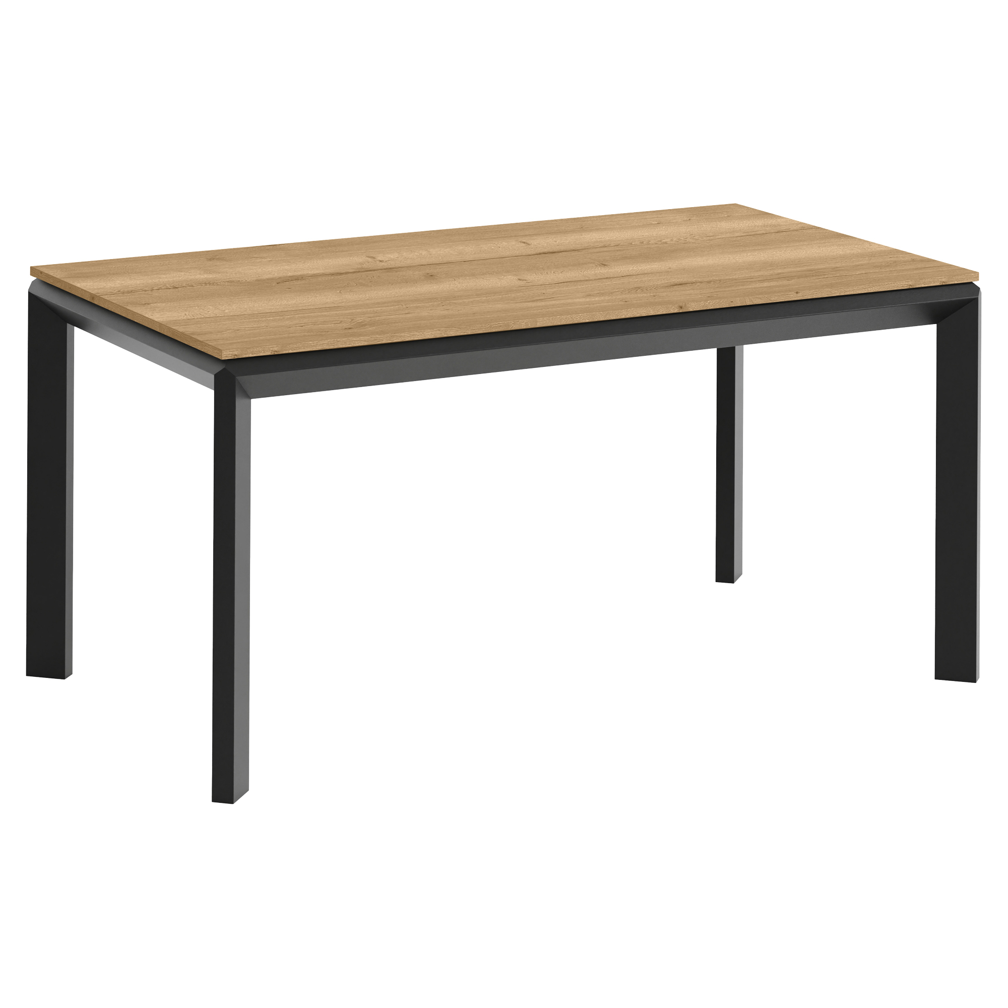 Spisebord Udtrækkeligt Alnair Naturlig Halifax-Eg 160/250 cm