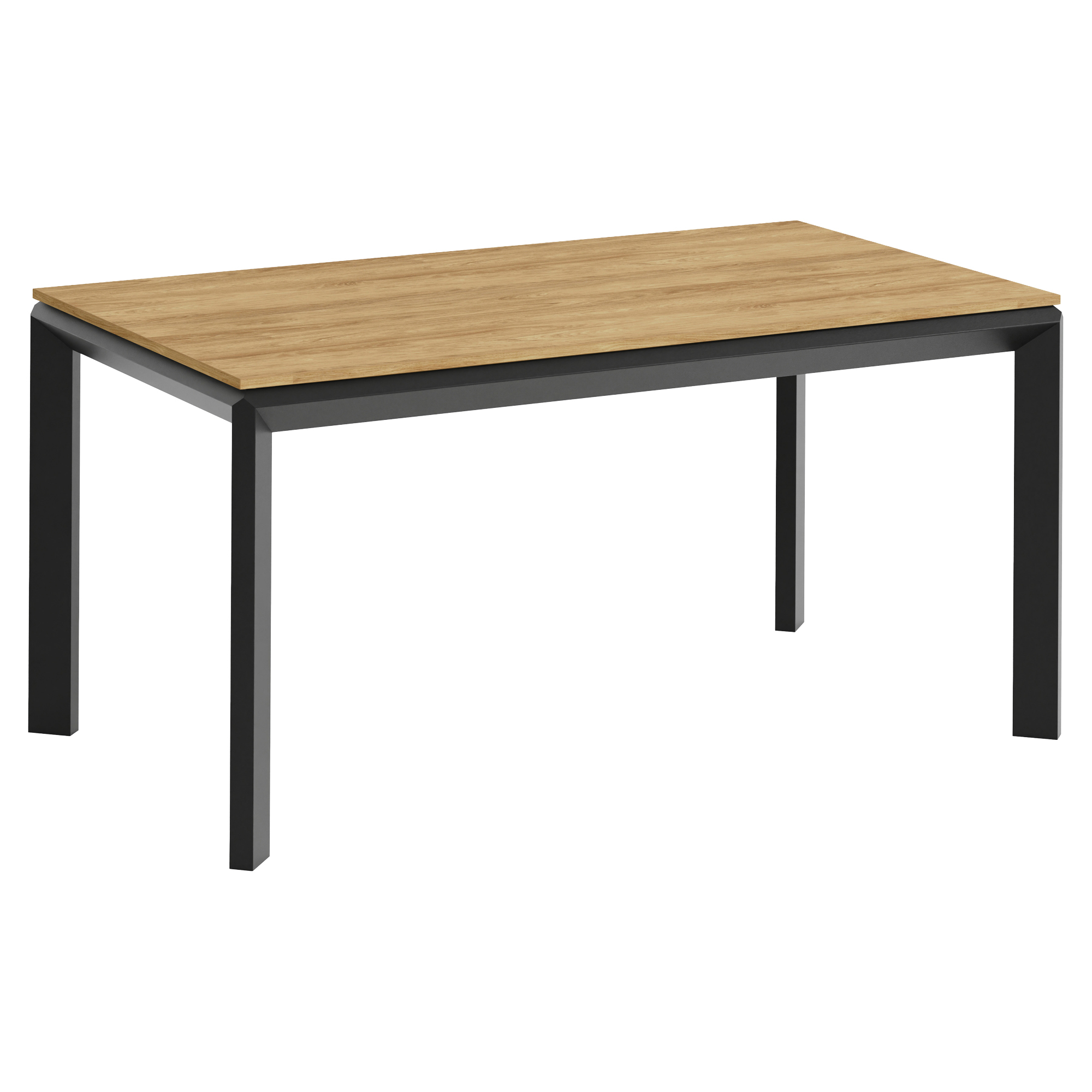 Spisebord Udtrækkeligt Alnair Naturlig Hikora-Eg 160/250 cm