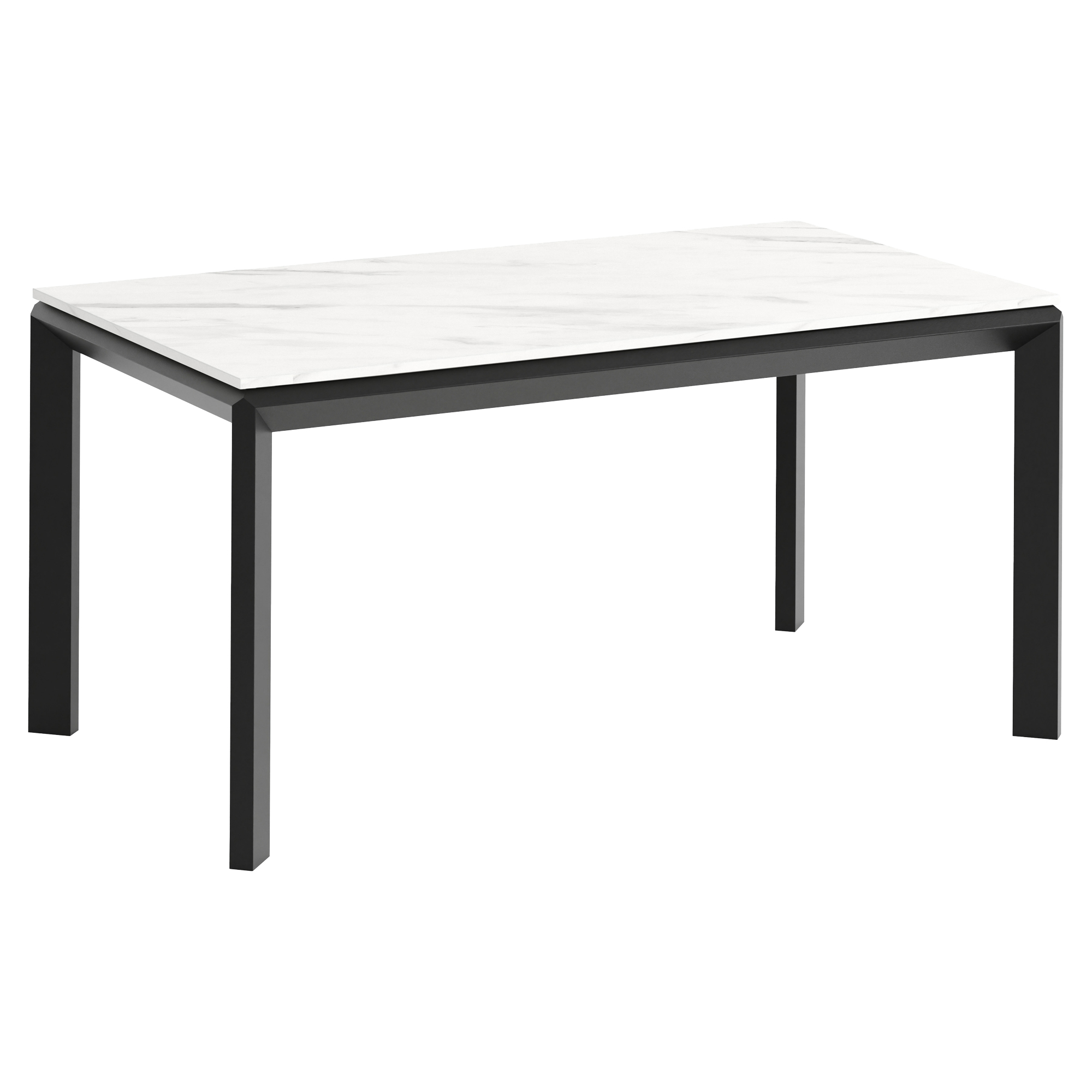 Spisebord Udtrækkeligt Alnair Bianco Marmor 180/270 cm