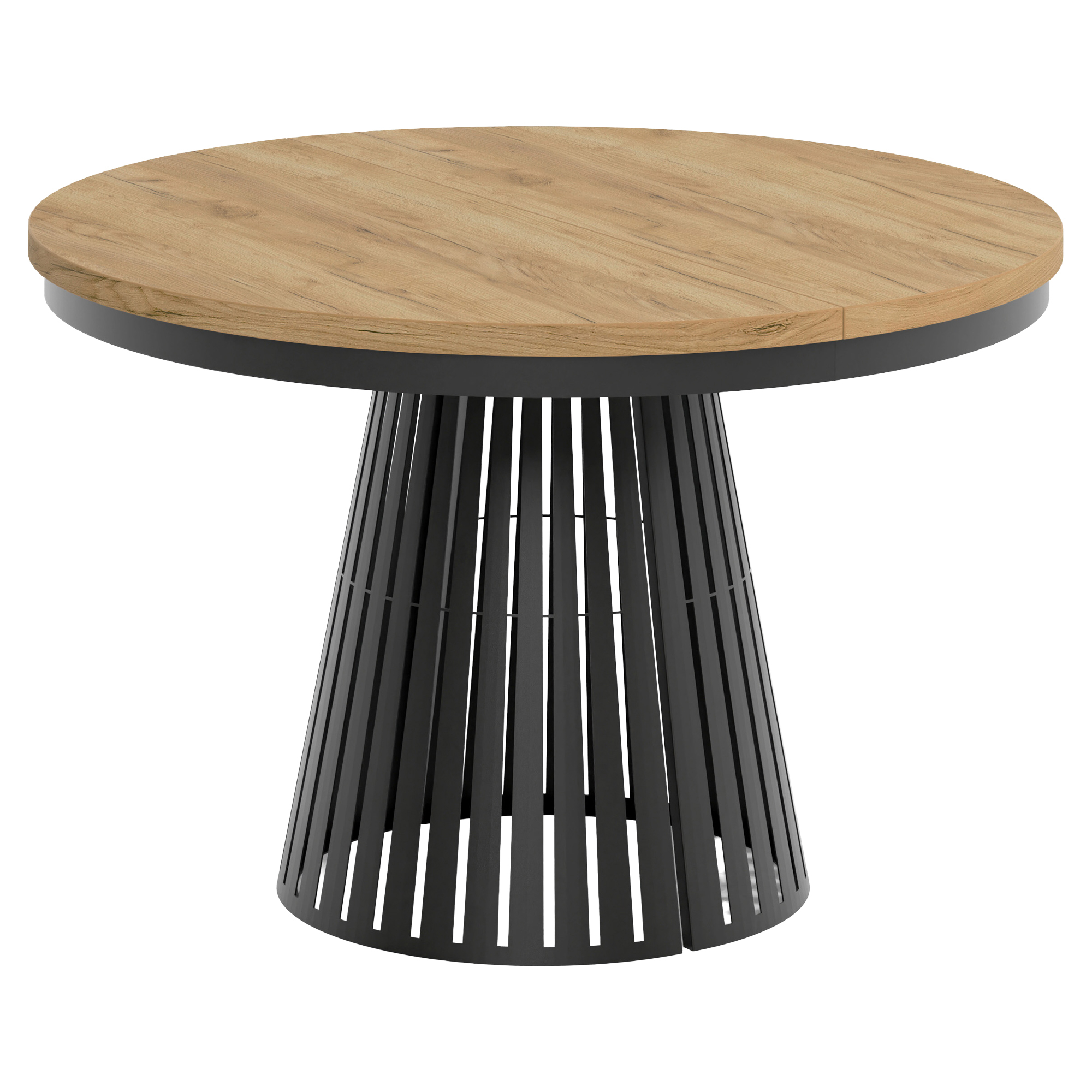 Spisebord Udtrækkeligt Roros Gylden Craft-Eg Ø120/196 cm