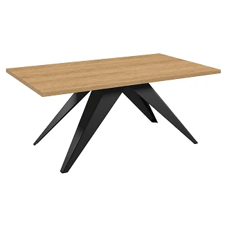 Spisebord Udtrækkeligt <strong>Pollux</strong>  Naturlig Hikora-Eg 160/260 cm