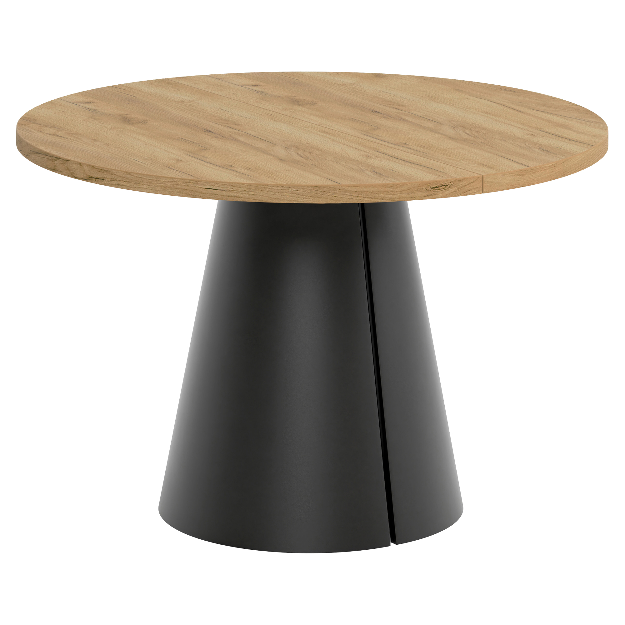 Spisebord Udtrækkeligt Acrux Gylden Craft-Eg Ø120/196 cm