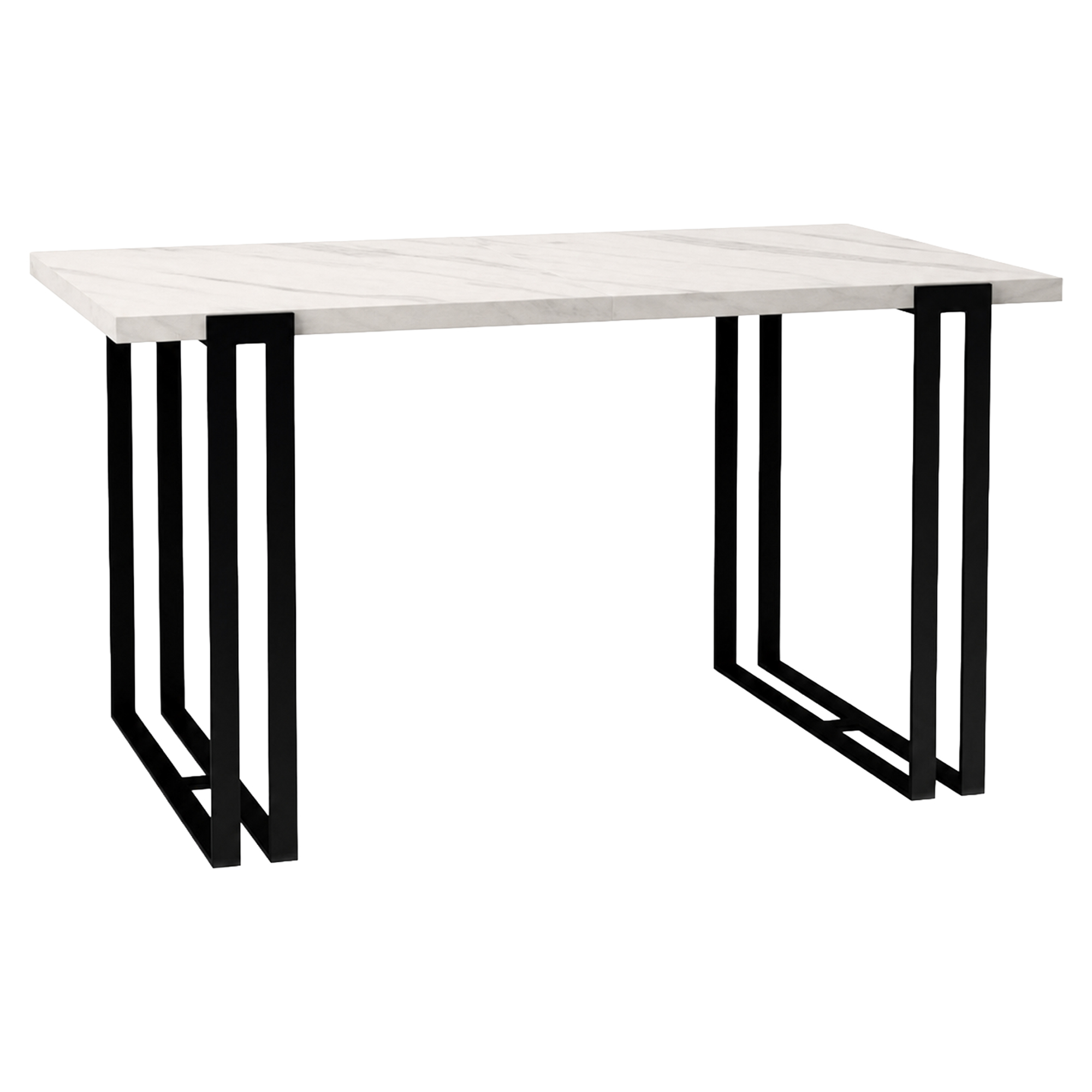 Spisebord Udtrækkeligt Atlasa Bianco Marmor 120/220 cm