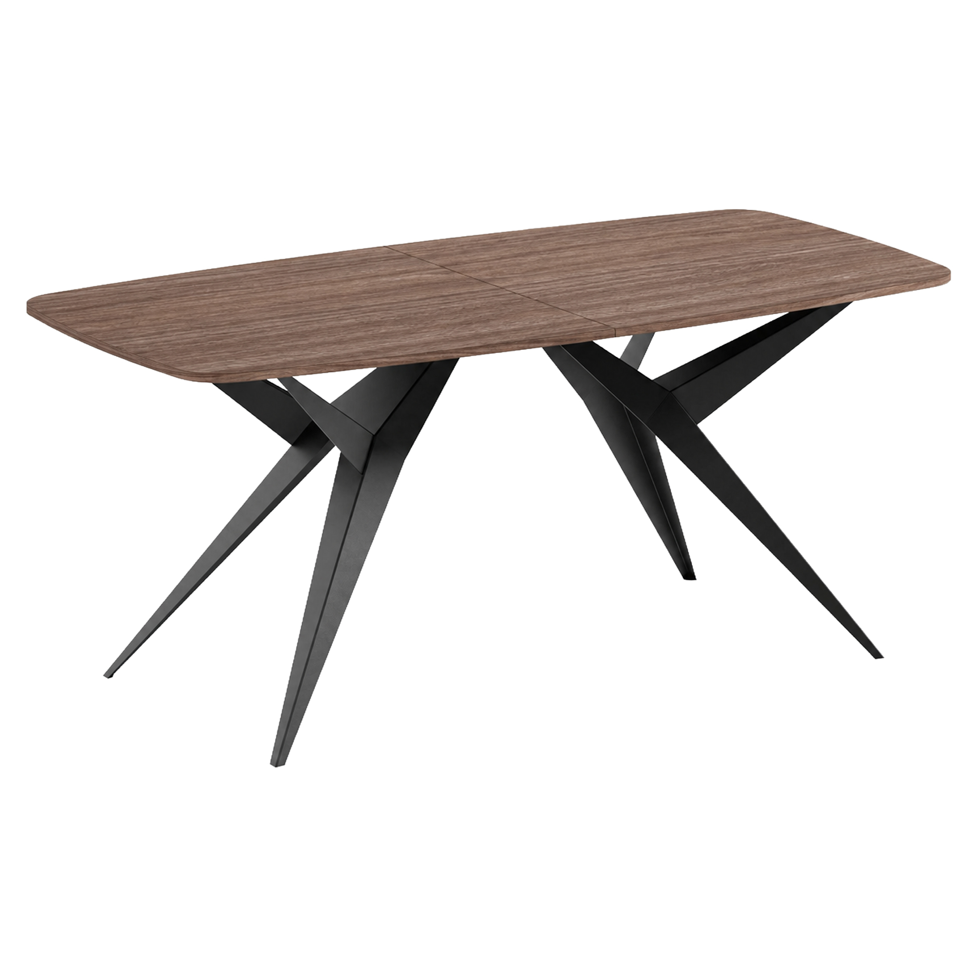 Spisebord Udtrækkeligt Hollow Italiensk Valnød 200/276 cm